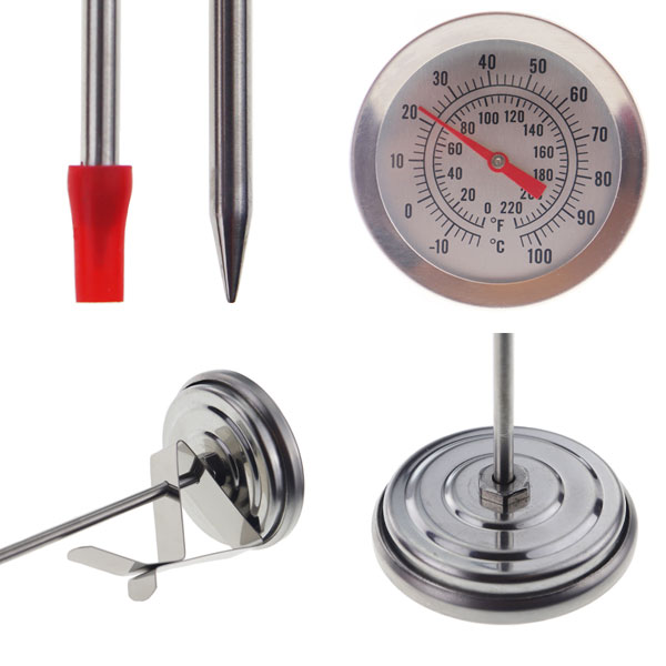 Home Brew Dial Thermometer, Hydrometer & Trial Jar Thermometer World