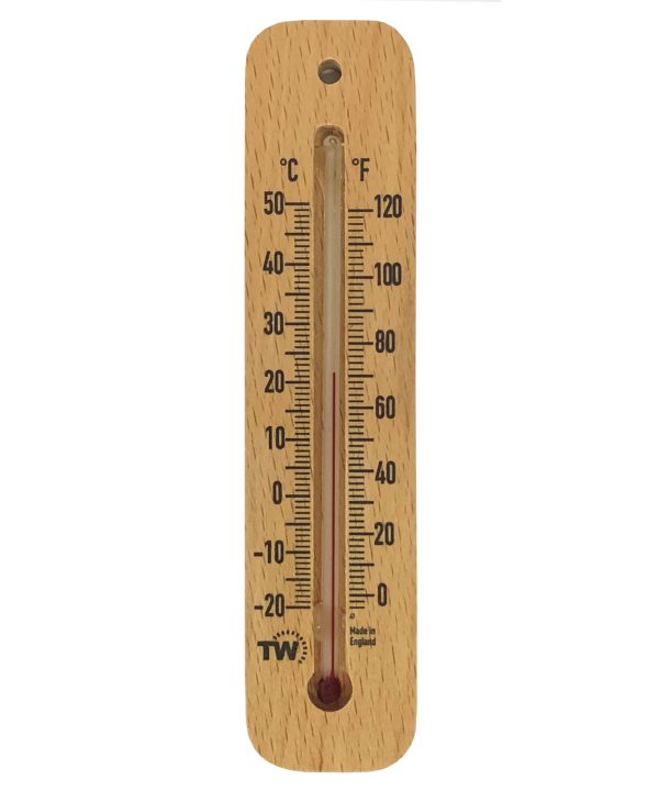 Wall Thermometer - 150mm Plastic Hanging Thermometer