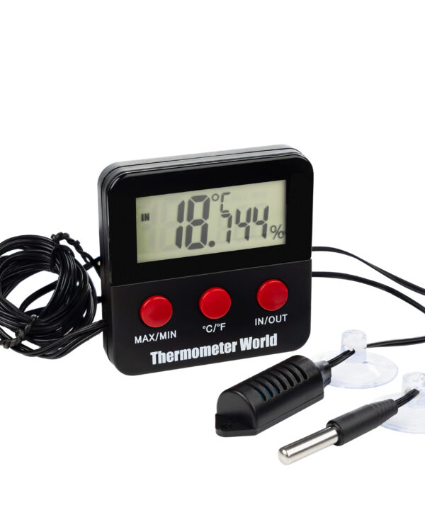 Digital Reptile Thermometer Hygrometer for Reptile Tank