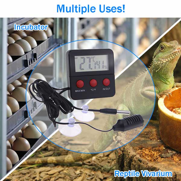 NEOREP Digital Reptile Thermometer & Hygrometer Combo - Review