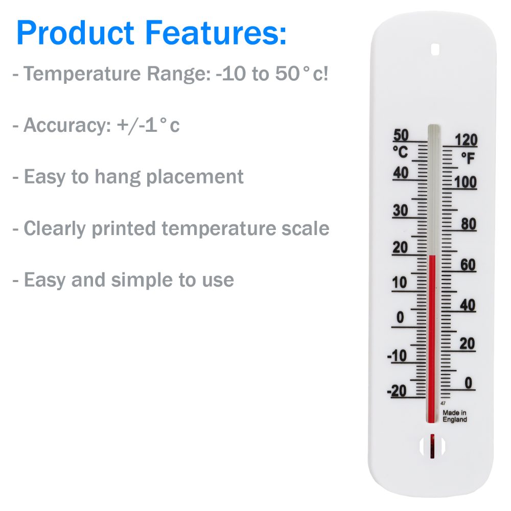 Room Temperature Thermometer Features