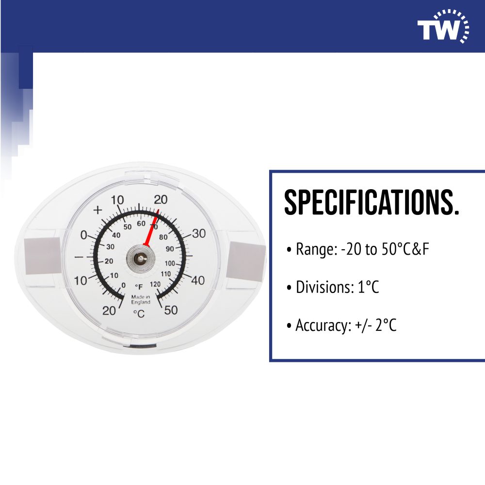 Window Thermometer Specifications