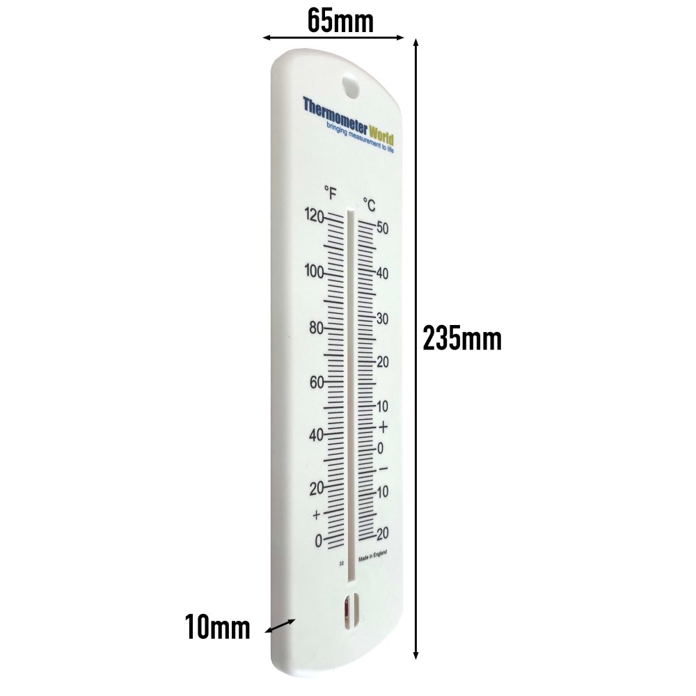 Wall Thermometer Dimensions