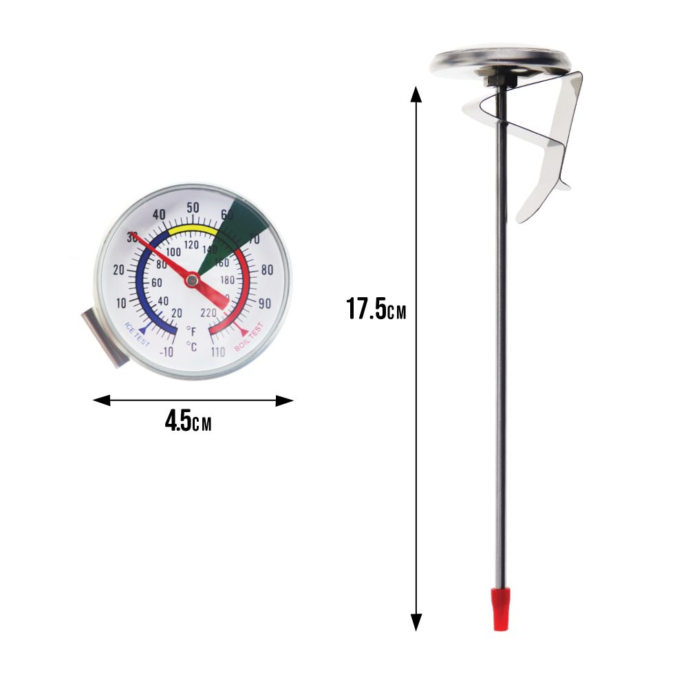 Milk Thermometer Dimensions