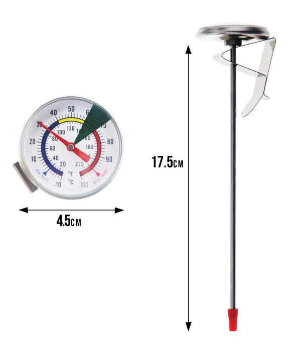 Milk Thermometer Dimensions
