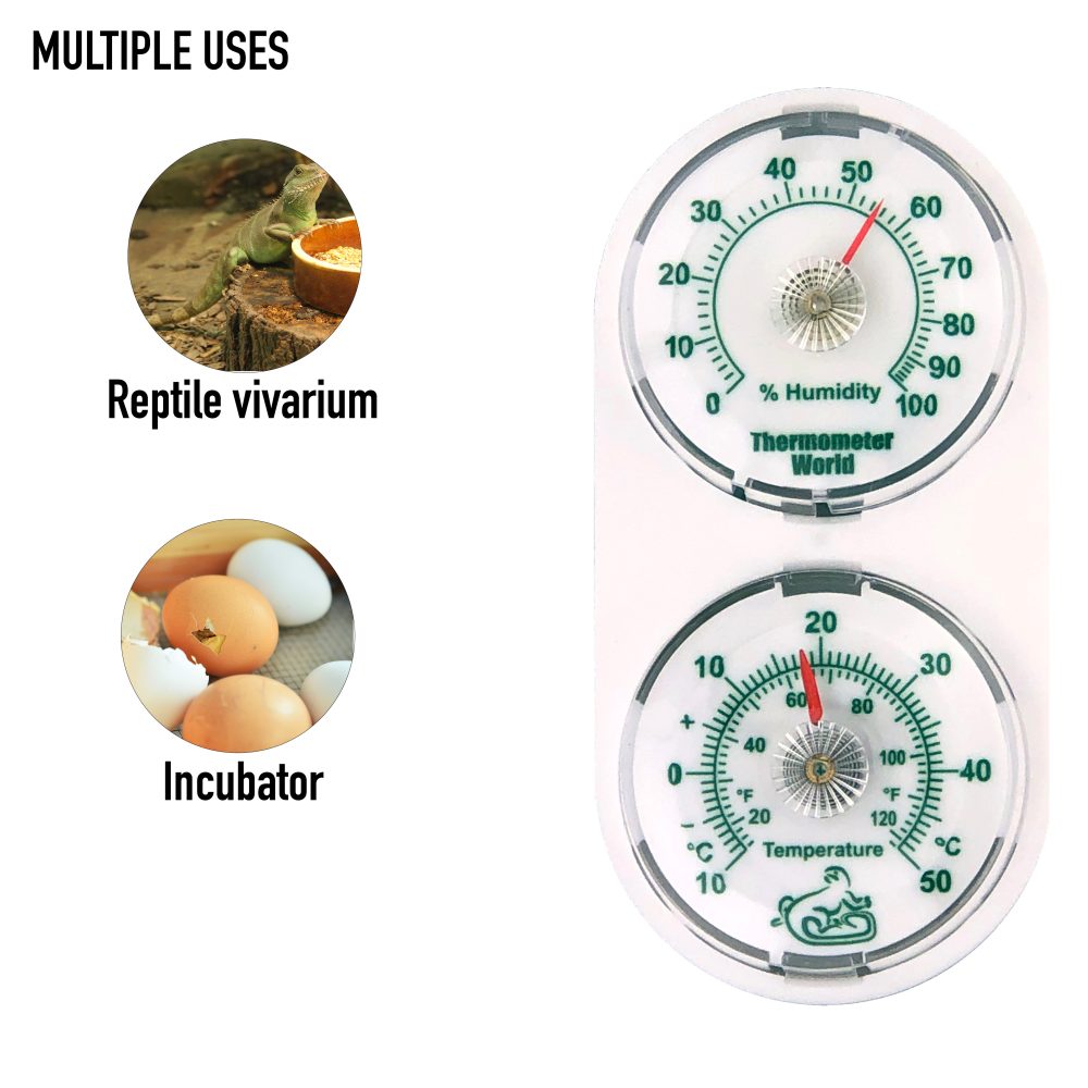 Reptile Tank Thermometer and Humidity Meter - Where to use