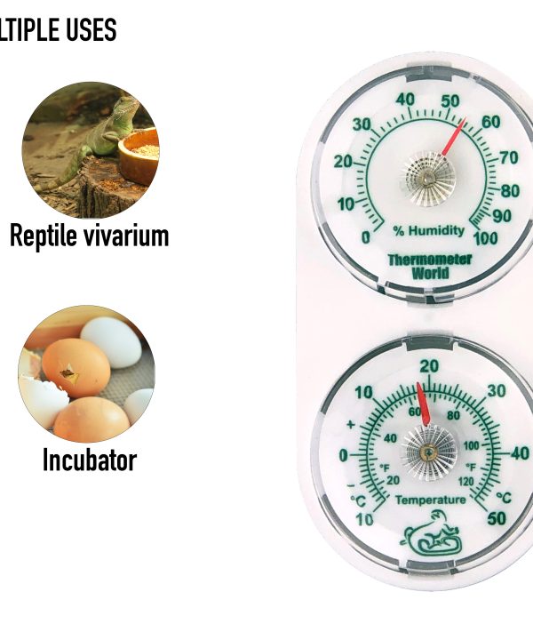 Reptile Tank Thermometer and Humidity Meter - Where to use