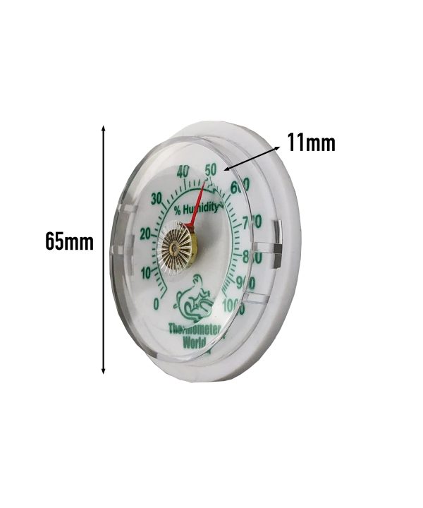 Reptile Tank Hygrometer - Dimensions