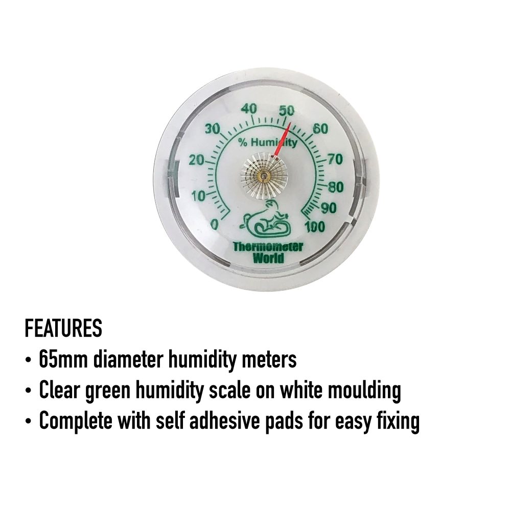 Reptile Tank Hygrometer - Features