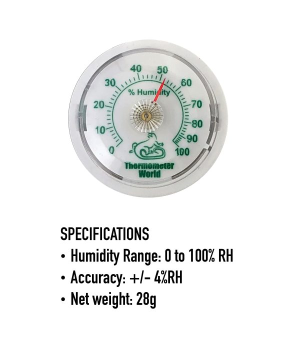 Reptile Tank Hygrometer - Specification