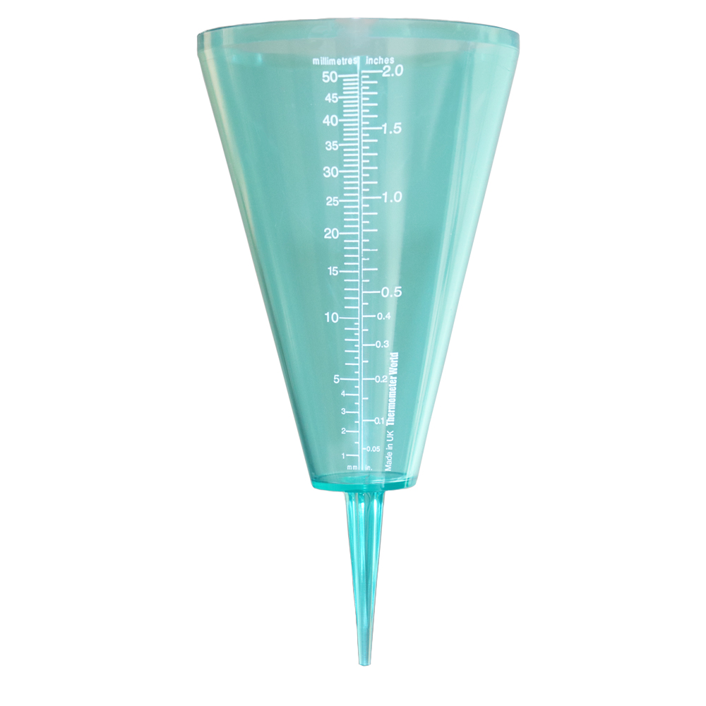 Rain Gauge for Gardeners by Thermometer World Next Day UK Delivery Thermometers