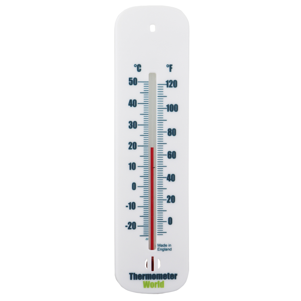 145mm Plastic Wall Thermometer - Thermometer World