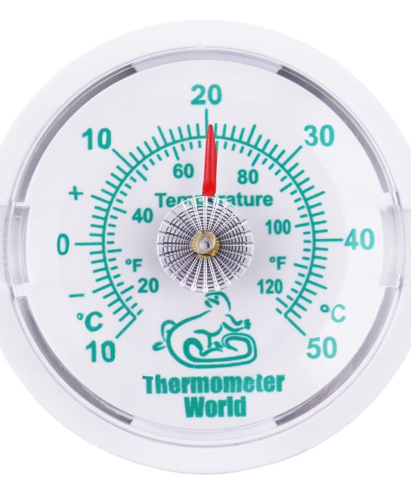 Reptile Thermometer Terrarium Temperature Humidity Gauge Monitor Dial  Hygrometer