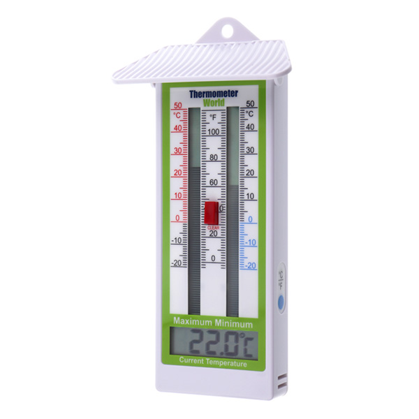 145mm Plastic Wall Thermometer - Thermometer World