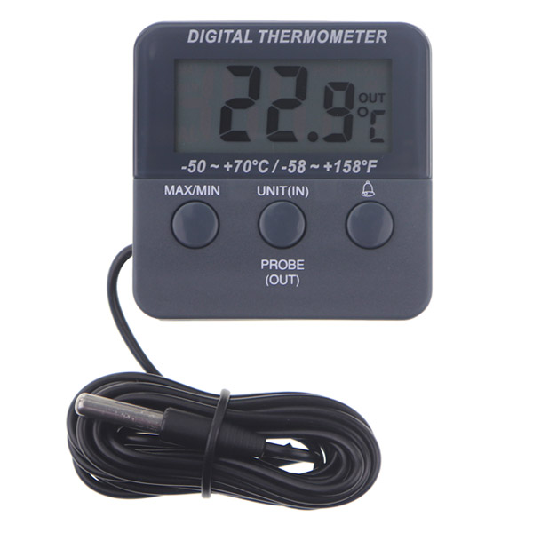 Twin Reading Digital Fridge Freezer Thermometer by Thermometer World UK