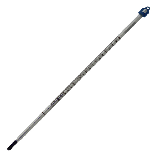 300mm Blue Spirit Lab Thermometer -10 to +200 by Thermometer World UK