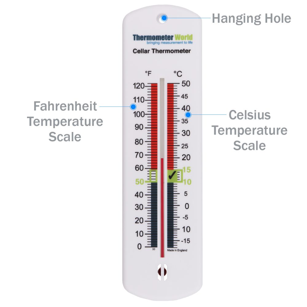 Cellar Thermometer Spec