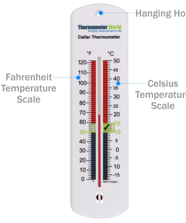 Cellar Thermometer Spec