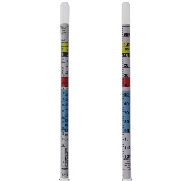 Home Brewing Hydrometer Scale