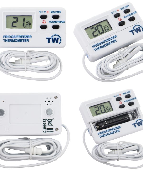 Digital Fridge Freezer Thermometer Views