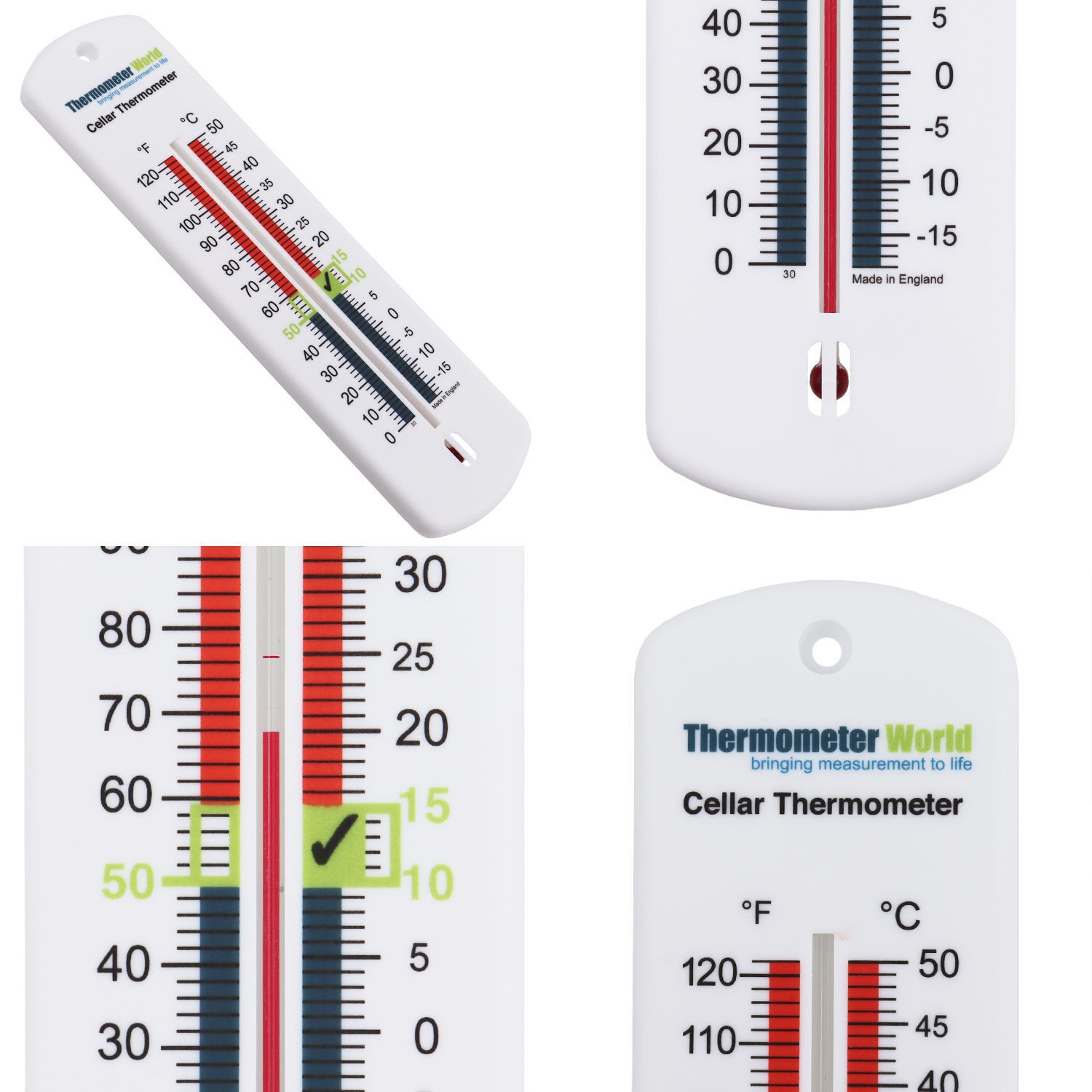 Wine Thermometer - Wine Cellar Thermometer - Thermometer World