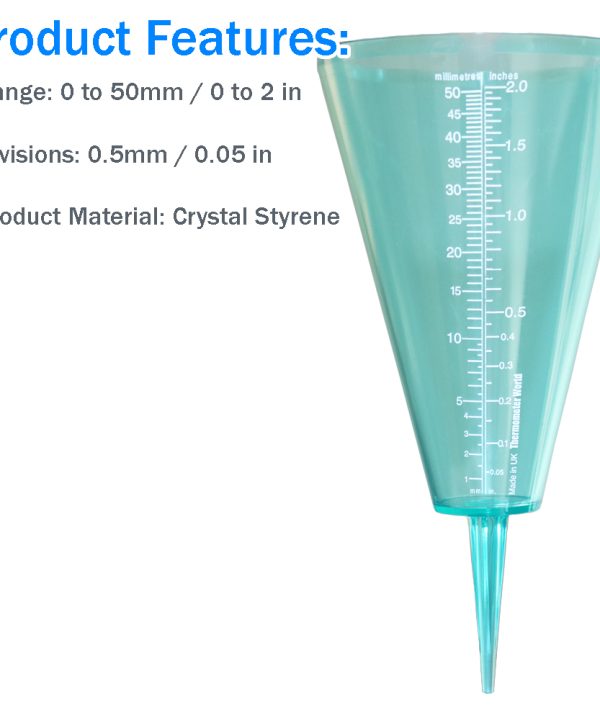 Rain Gauge for Gardeners Features