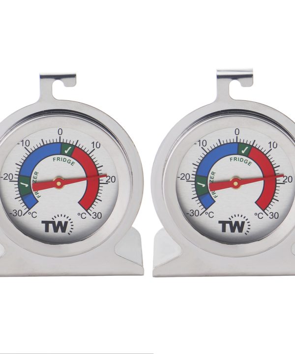 Twin Pack Fridge Freezer Thermometers