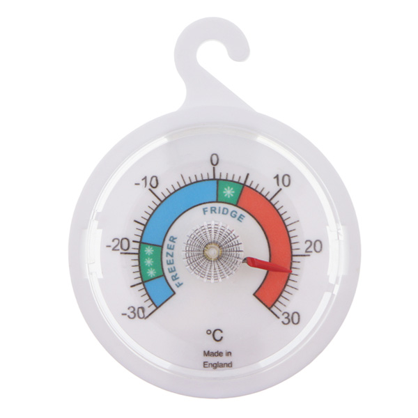 Dial Fridge Freezer Thermometer - Snowflake Design by Thermometer World UK Next Day Delivery Thermometers