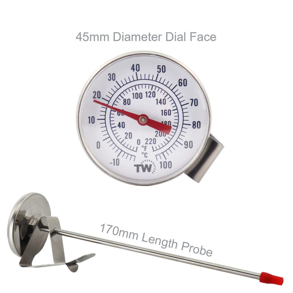 Dairy Thermometer Dimensions