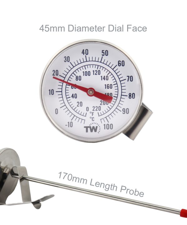 Dairy Thermometer Dimensions