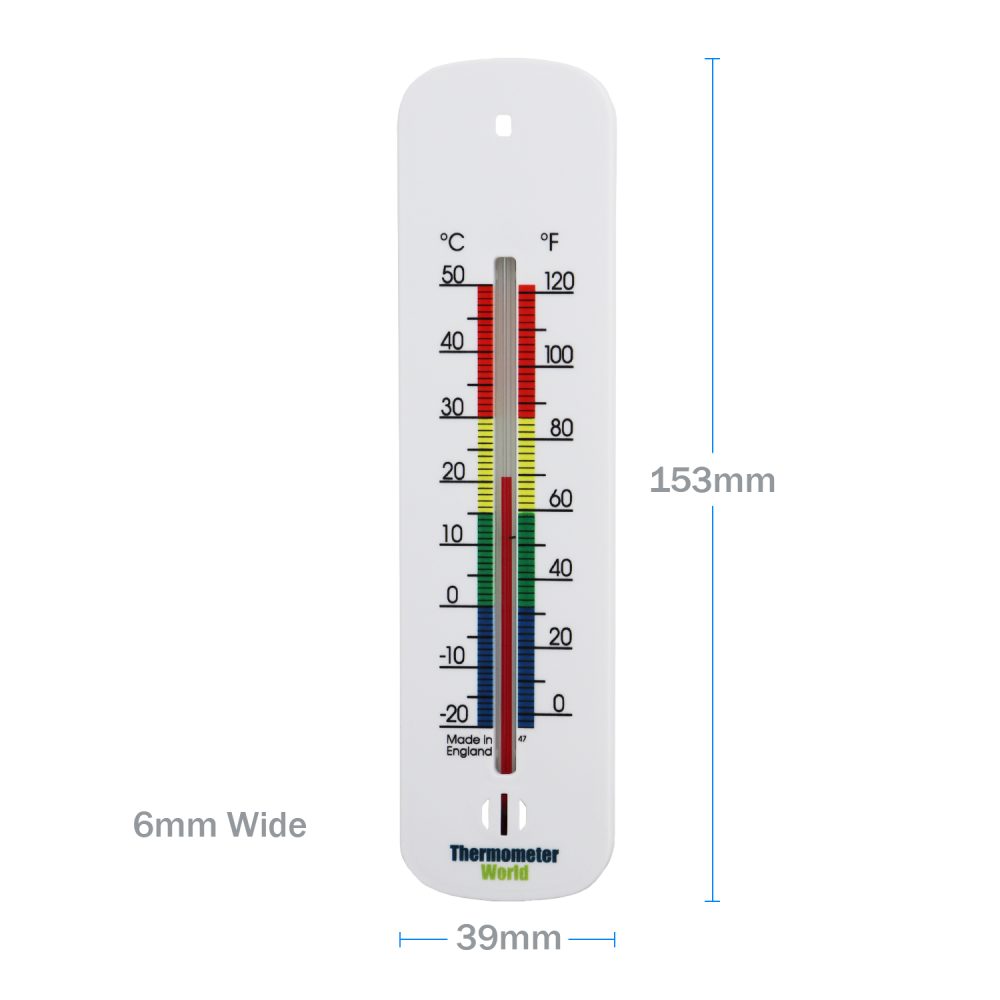 Wall Mounted Room Thermometer Dimensions