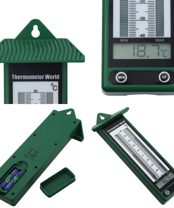 Greenhouse Thermometer Views
