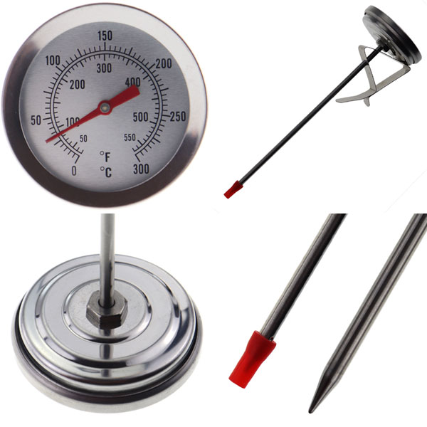 Deep Frying Oil Thermometer Views