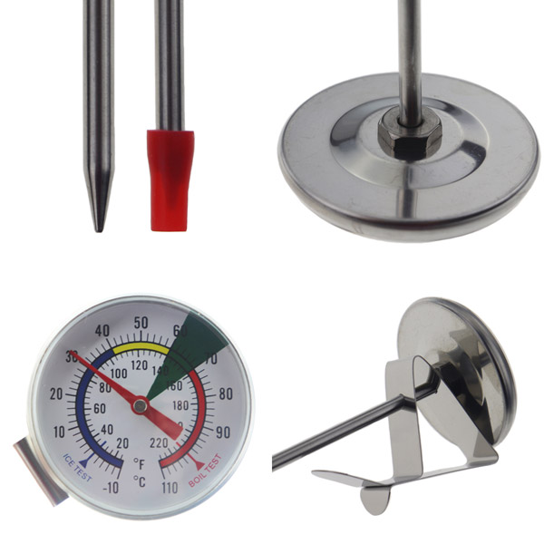 Milk Thermometer Close Up