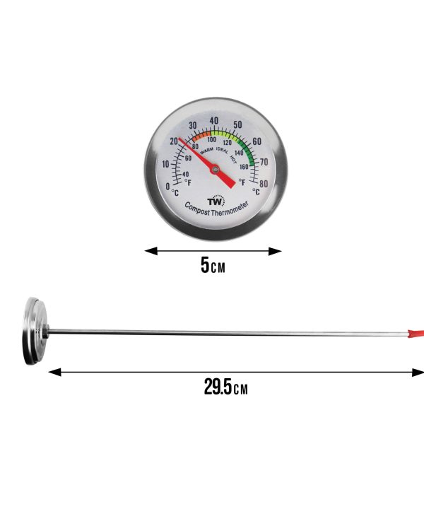 Compost Thermometer Dimensions