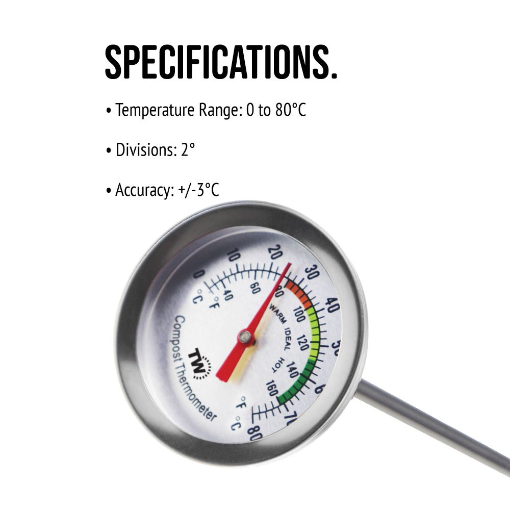 Compost Thermometer Specifications