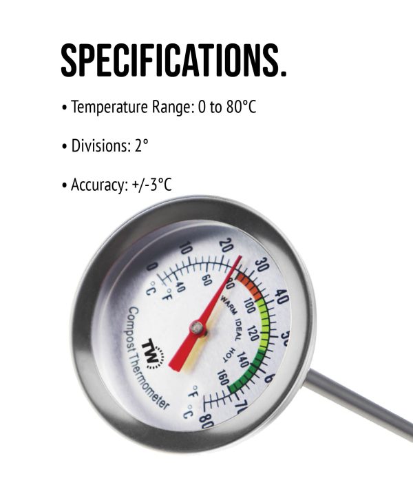 Compost Thermometer Specifications