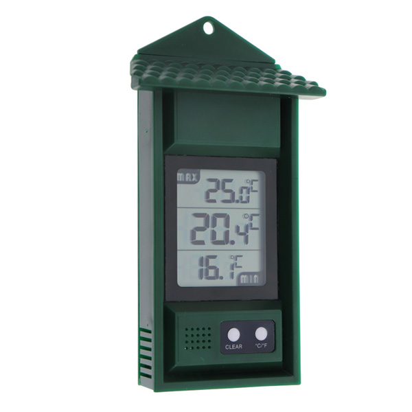 Greenhouse thermometer with max min temperature reading by Thermometer World