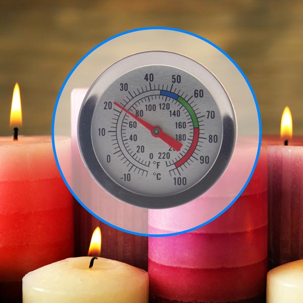 Candle Making Thermometer Location