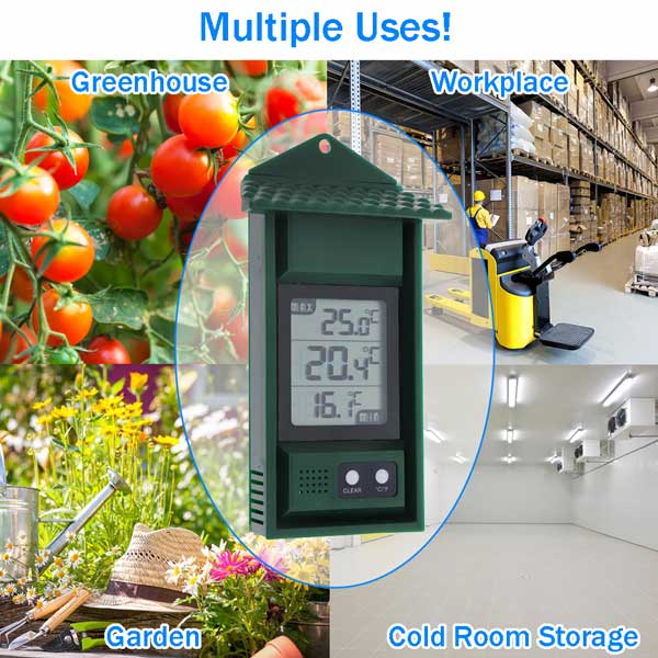 Greenhouse Thermometer Uses