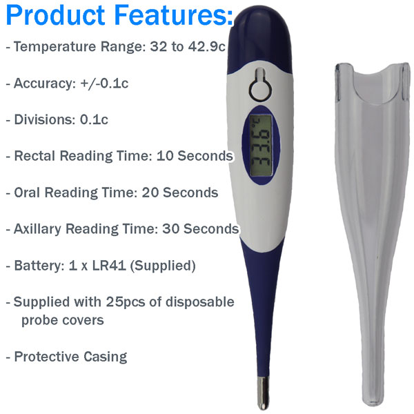 Clinical Thermometer Features