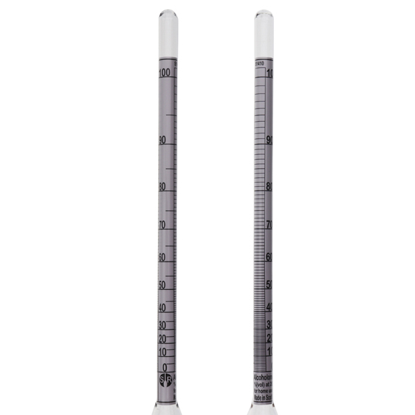 Alcohol Hydrometer Alcoholmeter Scale Divisions