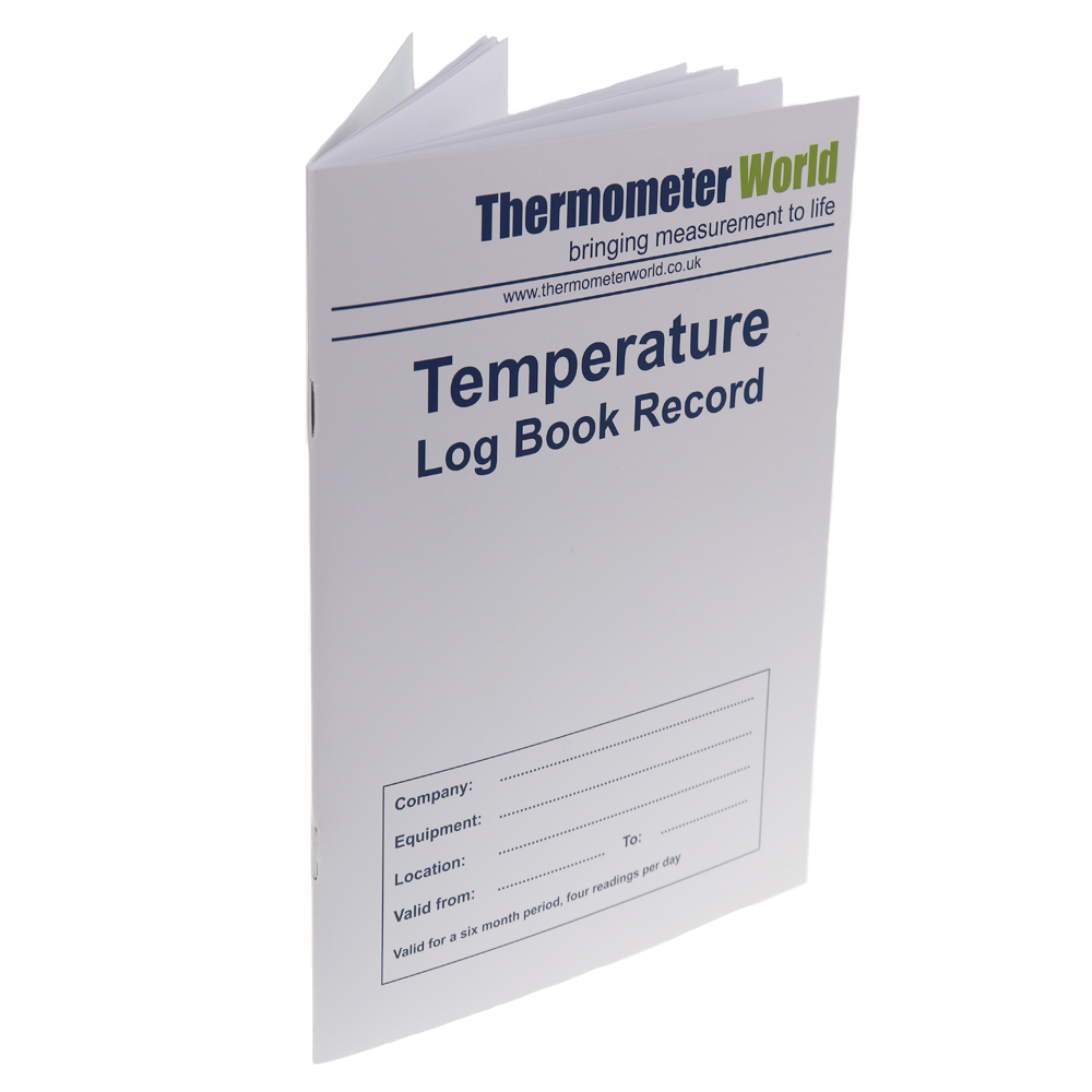 Fridge Temperature Log Book