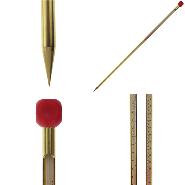 Brass Compost Thermometer 495mm Angles