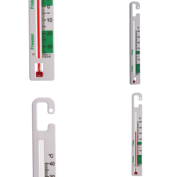 Vertical Fridge Freezer Thermometer Angles
