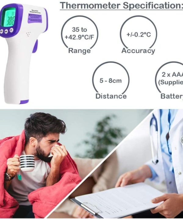 Infrared Body Temperature Thermometer - Specification