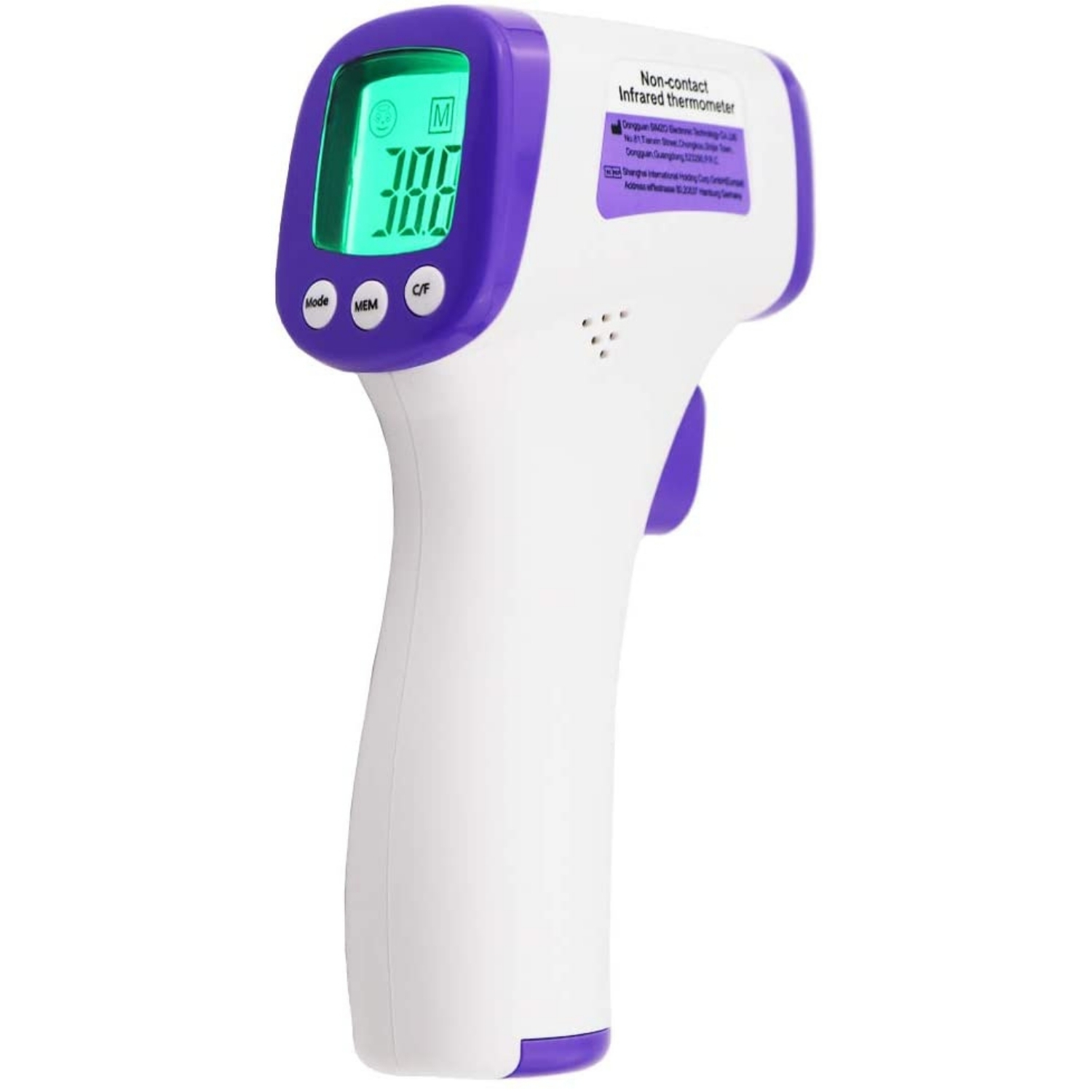 IR Laser Thermometer Infrared Temp Gun Non-Contact for Oil Deep