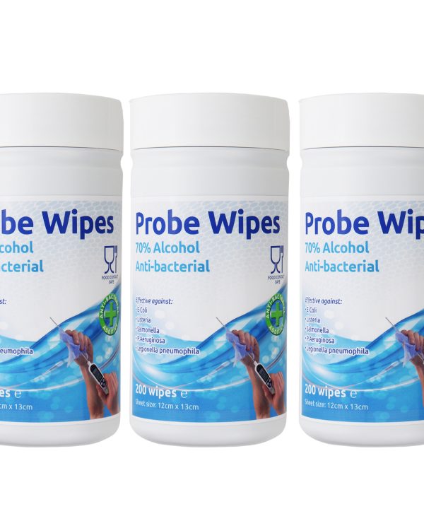 Antibacterial Probe Wipes x 3