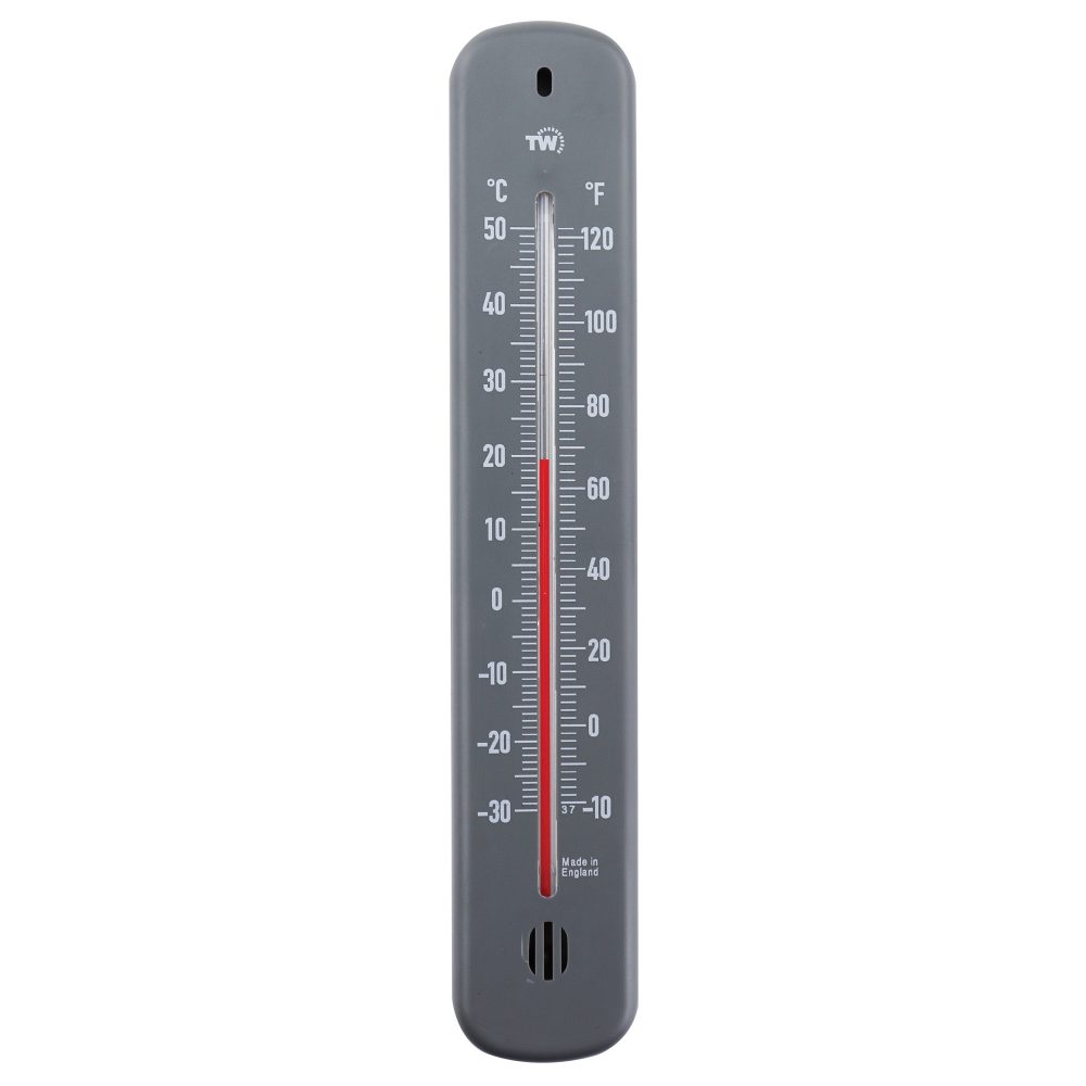 Grey Outdoor Thermometer
