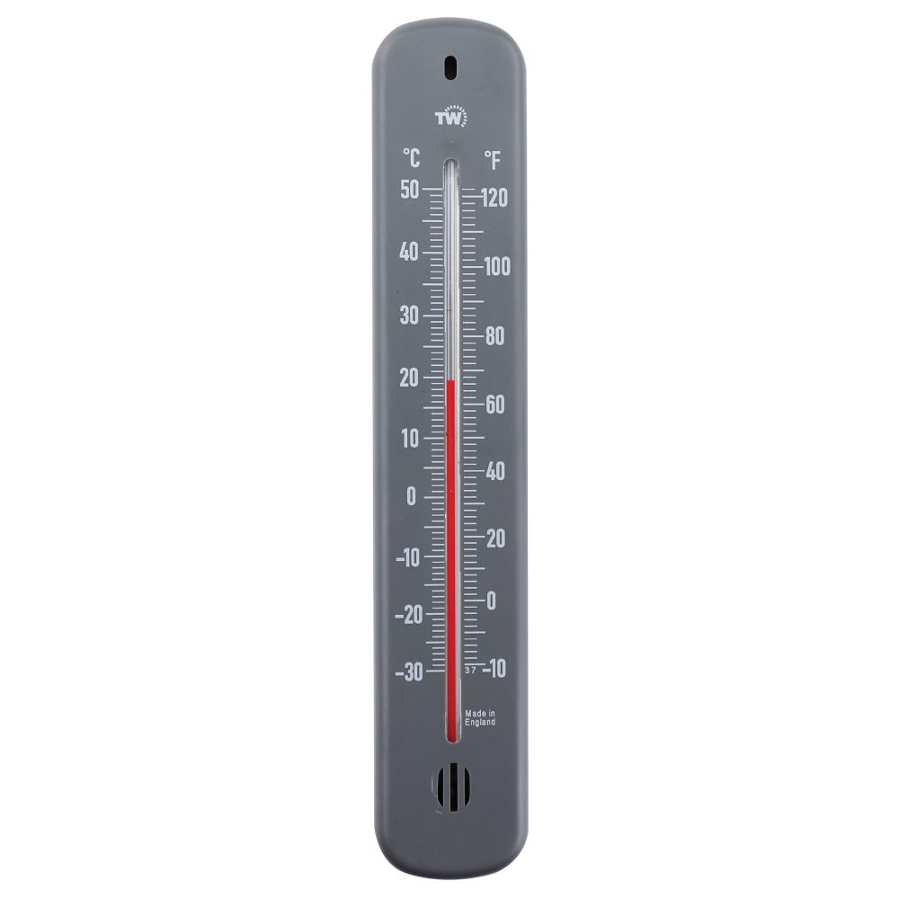 Grey Outdoor Thermometer